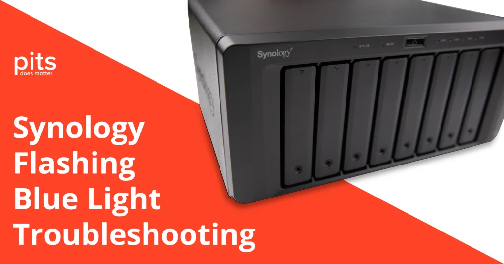 Synology DiskStation Flashing Blue Light